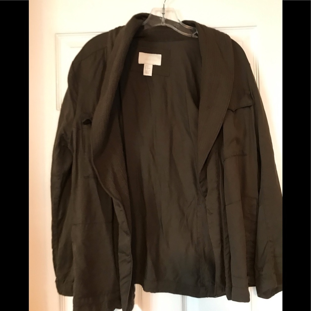 H&M Light army/olive green jacket blazer.